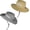 2pack-khaki+gray, variant on UPF 50+ Waterproof Sun Hat for Men Women, Wide Brim Bucket Boonie Hat, UV Protection Foldable Breathable Hat for Fishing Hiking Camping