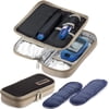 MEDca Insulin Cooler Travel Case, Portable Diabetic Pouch 2, Includes 2 Reusable Gel Ice Packs