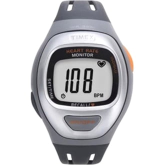 Unisex Easy Trainer Heart Rate Monitor Watch, Grey Resin Strap