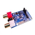 thumbnail image 1 of DLHiFi I2S ADC HiFi Audio Acquisition Card Module WM8782S Master Slave Mode Development Board 24BIT 192K 96K 48K,1 x Audio Acquisition Card Module,Blue, 1 of 6