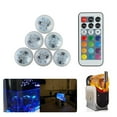 thumbnail image 1 of LED Capsule Lights for Slushi FS301/FS300,Waterproof Small Tealight Candles Battery Operated Underwater Light,13 Colors&4 Modes and No Installation Mini RGBW Light Slushi Machine Accessories, 1 of 8
