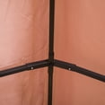 thumbnail image 6 of Outsunny 9.2 ft x 9.75 ft Outdoor Soft Top Gazebo W/ Curtains, Patio Gazebo, 77 lbs., Khaki, 6 of 10