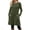 a1000_Army Green, variant on Vetsdori Womens Long Sleeve Mini Dresses Gowns Summer Dresses Crew Neck Party Pockets,Mujer Dress for Junior Solid Color