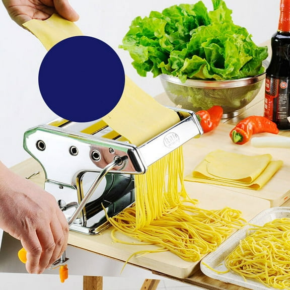TAILTOSS Pasta Making Tools Pasta Roller Machine With Aluminium Magnesium Alloy 8.45X7.86X5.11in Silver 1Pack