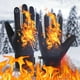 thumbnail image 4 of Guantes de invierno para exteriores con pantalla táctil | Guantes de equitación deportivos cálidos a prueba de viento | Forro de vellón térmico antideslizante | Esquí Ciclismo Senderismo Running | 1, 4 of 6