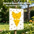 thumbnail image 5 of QARUN 2026 New 50Pcs Gnat Traps for Indoor and Outdoor,Sticky Traps for Plants,Mosquitoes,Flying Insects,Bug Pest Insect Catcher Killer for Garden, Kitchen, Greenhouse, Patio, Indoor Plants, 5 of 7