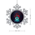 Among Us Christmas Hanging Snowflake Decorations Tree Ornaments for