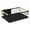 Black, variant on Dish Drainer For Kitchen, 415 X 305 Cm Matt Black Stainless Steel Tray With Built In Cutlery Holder