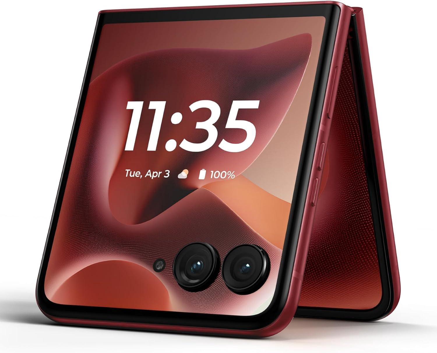 Motorola Razr Ultra 2025 | Unlocked | Made for US 16/512GB | 50MP Camera | Pantone Rio Red