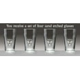 thumbnail image 2 of Raftery Irish Coat of Arms Pub Glasses - Set of 4 (Sand Etched), 2 of 2