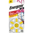 thumbnail image 5 of Energizer Hearing Aid Batteries Size 10, Yellow Tab, 6 Pack, 5 of 10