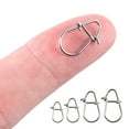 thumbnail image 4 of Carp Fishing Snap Swivels Set Fishing Equipment Spinning Ball Universal Fishing Snap Clip, 4 of 9