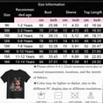 thumbnail image 3 of sdbrld Girls Christmas Shirts for Kids Cute Graphic Short Sleeve Holiday Tee Tops Purple Sizes 7-8 Years, 3 of 6