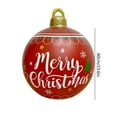 thumbnail image 3 of 60cm Inflatable Christmas Ball PVC Glow Christmas Inflatable Ball (Style S), 3 of 8