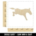 thumbnail image 2 of Donkey Kicking Solid Wood Shape Unfinished Piece Cutout Craft DIY Projects - 4.70 Inch Size - 1/4 Inch Thick, 2 of 7