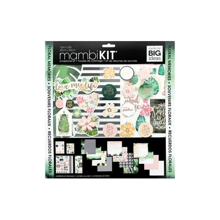 - MAMBI Scrapbook Kit 12x12 Floral Memories