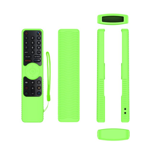 Control Remoto Estuche de Smart TV para Xiaomi 4S XMRM-010 X10 X6 (Verde luminoso) Ehuebsd Para estrenar
