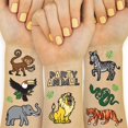 thumbnail image 1 of Tatuajes temporales xo, Fetti Jungle para niños, 30 estilos, 1 of 6