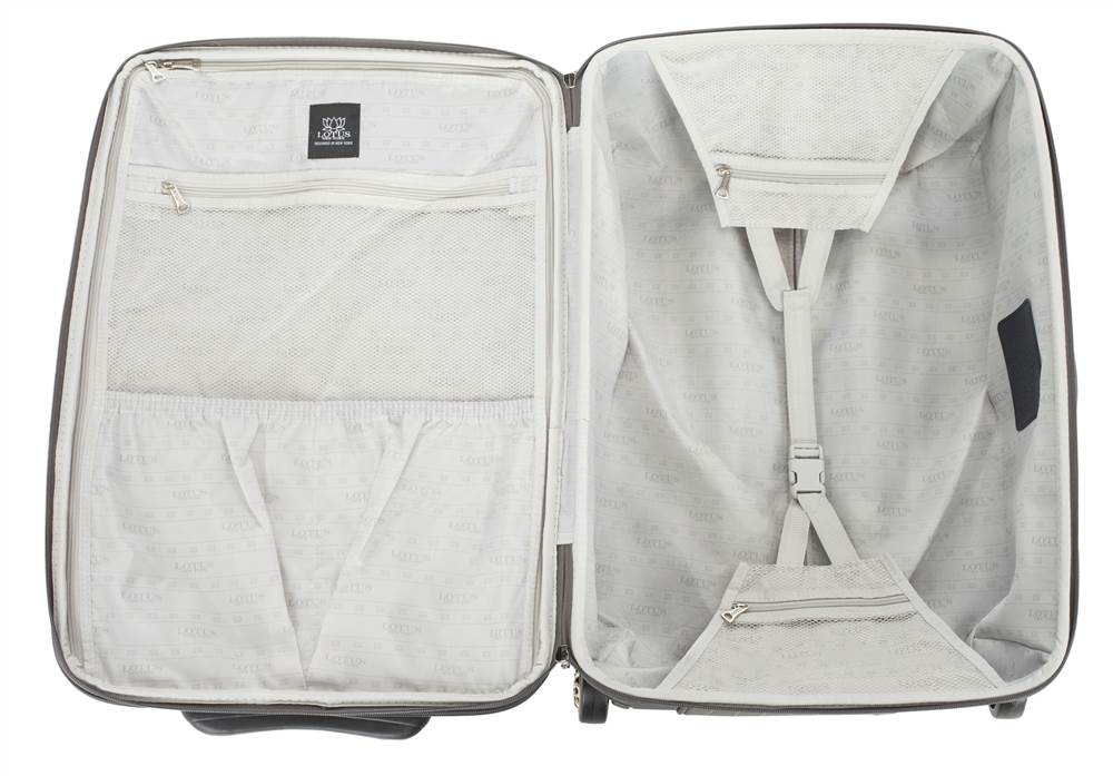 20 in. Oneonta Suitcase in Gray - image 3 of 5
