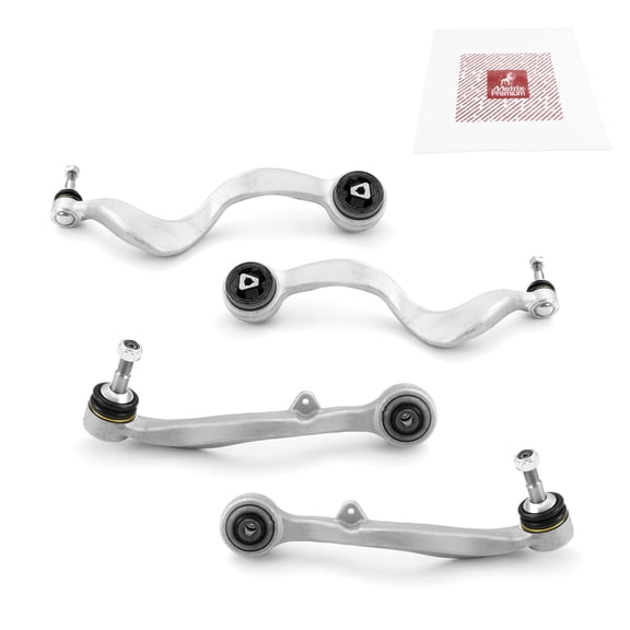 Metrix Premium Chassis Parts - 4 PC Lower Forward & Rearward Control Arm Kit Fits 07-08 BMW Alpina B7, 06-08 750i, 06-08 750Li, 04-06 760i, 03-08 760Li, 02-05 745i RK620459 RK620458 RK620122 RK620121