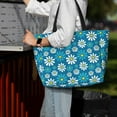 thumbnail image 7 of Pofeuu Daisies Flowers Print Beach Bag,Waterproof Sandproof Beach Tote Bag, Large Capacity Foldable Beach Bags for Women, 7 of 7