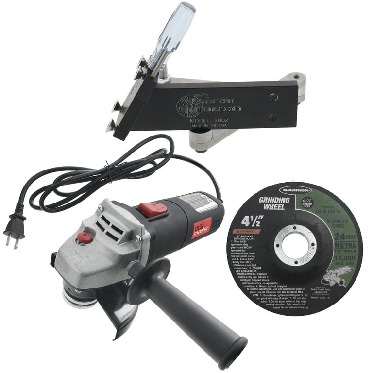 All American Sharpener 5002 Kit with Grinder for Standard Mower Blades