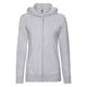 thumbnail image 1 of Fruit Of The Loom - Chaquetilla ligera con capucha para mujer (Gris), 1 of 3