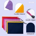 thumbnail image 3 of Bolsa para archivos con cremallera Desiderio, bolsa organizadora de carpetas de archivos, bolsa para archivos a prueba de agua, bolsa para tutoría de estudiantes, estilo: estilo 2;, 3 of 5