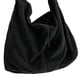 thumbnail image 1 of Bolso de viaje de pana Bolsos de hombro de moda para mujer para vacaciones de fin de semana (negro) Tmvgtek Para Estrenar, 1 of 8