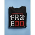 thumbnail image 3 of Freedom  Sweatshirt Men -Image by Shutterstock, Male XX-Large, 3 of 4