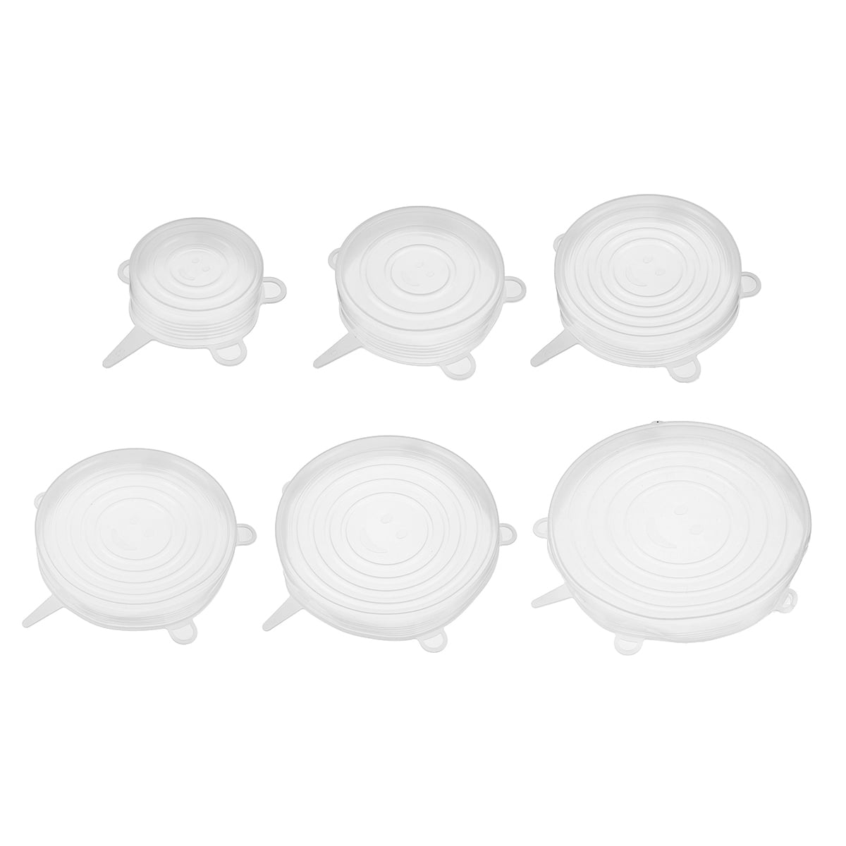 Details about   6/12 pcs Set Stretch Silicone Food Bowl Cover Storage Wraps Seals Reusable Lids 