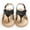 Black, variant on Luxalzxs Infant Toddler Baby Girls Sandals Shoes Causal Summer Newborn Flat Soft Shoes