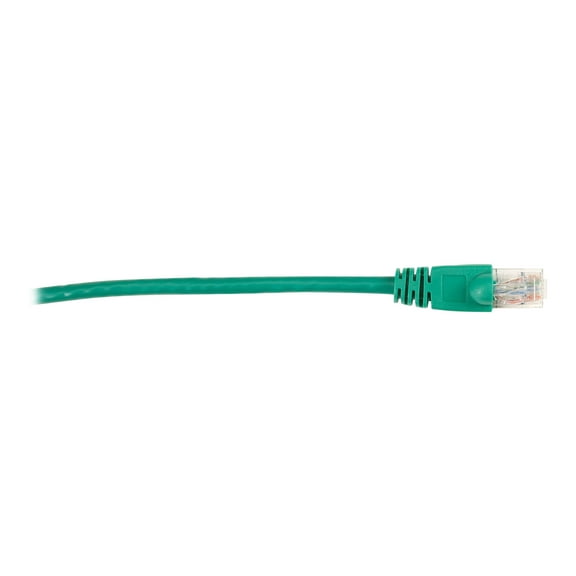 Black Box - Patch cable - RJ-45 (M) to RJ-45 (M) - 1 ft - UTP - CAT 6 - molded, snagless, stranded - green