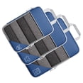 thumbnail image 2 of Kit de cubo de embalaje de compresión de 3 piezas, diseño de malla, visible, impermeable, portátil para viajes, uso diario, azul marino, 2 of 10