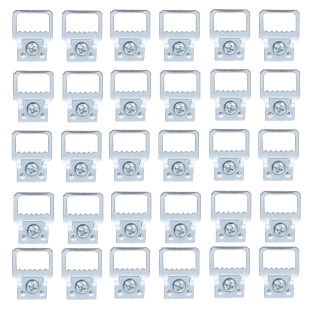 ColoMX 50 PCS Photo Hangers Marco de imágenes ganchos colgantes para pinturas de fotos Trabajo de arte