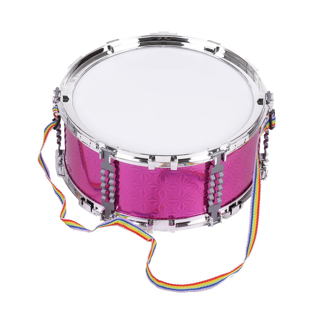 UK Kids Drum Musical Toy Percussion Instrument W/Drum Stick Strap Shoulder 