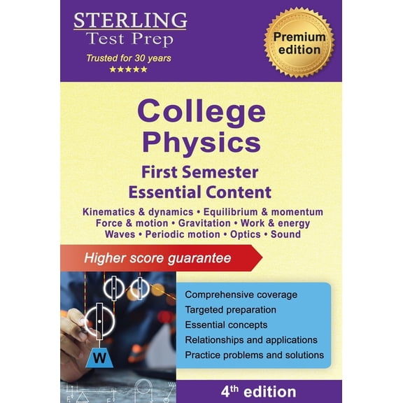 College Physics: First Semester Essential Content, (Paperback)