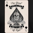 thumbnail image 3 of CafePress - The Ghost Of Kyiv Ace Of Spades Pro Ukra T Shirt - Mens Tri-blend T-Shirt, 3 of 4