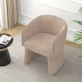 thumbnail image 7 of Clearance! CASEMIOL Accent Chair with Ottoman, Lounge chair, Single Sofa Chair for Living Room, Small Spaces, Bedroom, Pink, 7 of 7