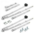 thumbnail image 1 of Standard 3 Point Gray Retractable Bench Seat Belt Kit with Bracketry for 1961-1964 Chevy Impala - 3 Belts, 1 of 1
