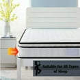 thumbnail image 2 of BMMB 10 inch Memory Foam Mattress, Medium-Firm Feel, Innerspring Hybrid Mattress, Queen, Adult, 2 of 9