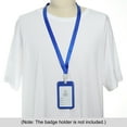 thumbnail image 6 of Uxcell Flat Neck Lanyards with Hook for ID Card Name Tag Badge Holders Blue 5Pack, 6 of 6