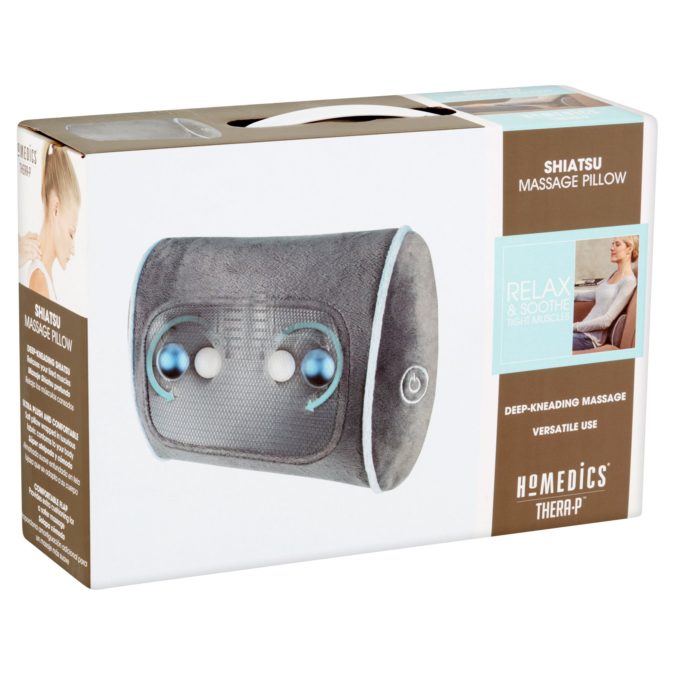 homedics therap kneading massage pillow