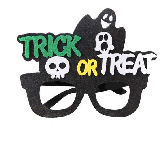 Gift Funny Party Decoration Skull Head Cobweb Ghost Party Eyeglasses Frames Halloween Dress Up Ghost Halloween Decoration Glasses Pumpkin K