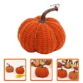 thumbnail image 6 of CTIRCHIU Thanksgiving Pumpkin Centerpiece Decoration Orange Fall Harvest Adornment 1 Set, 6 of 8