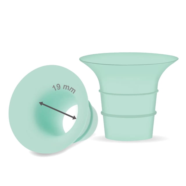 Inserto de brida Maymom de 19 mm para Medela/Spectra/Elvie/MomCozy