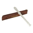 thumbnail image 3 of IRIN ABS Soprano Recorder 8 Holes Baroque Style Recorder Instrument Removable with Finger Rest and Carrying Bag Classroom Wind Instrument White, 3 of 8