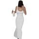 thumbnail image 1 of VISgogo Vestido sin mangas para mujer con abertura Color sólido Slim Fit Verano Casual Sin mangas Vestido de fiesta Streetwear VISgogo  moda, 1 of 9