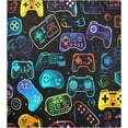 thumbnail image 2 of Coolnut Cartoon Gamepad Dishwasher Door Cover Reusable Trimmable Kitchen Fridge Front Decal Magnetic Home Refrigerator Magnet Decal Panels 20"Wx26"H Home Decor, 2 of 5