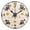Black, variant on Little Owl Wall Clock Modern Small Clock Black Hands for Office, Home, Bedroom,School 9.84in